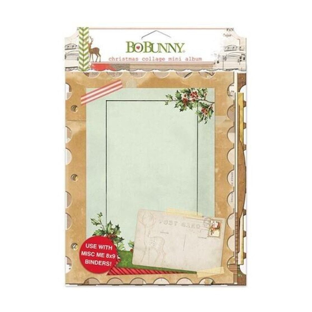 Bo Bunny Christmas Collage Mini Album New In Package - Picture 10 of 10